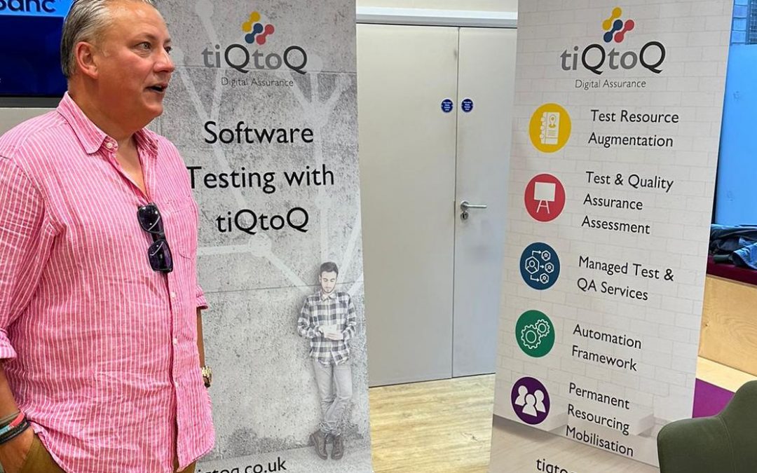 tiQtoQ connects to new talent at Venture Graduates networking event